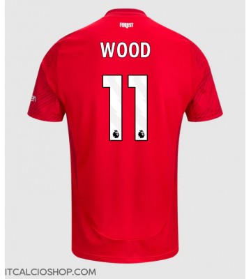 Nottingham Forest Chris Wood #11 Prima Maglia 2024-25 Manica Corta